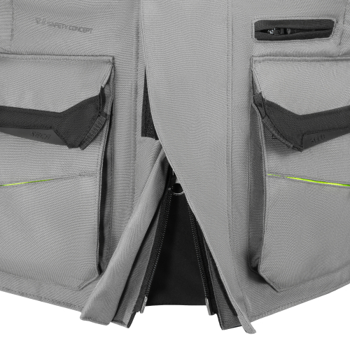 Kurtka motocyklowa damska SECA ARRAKIS III LADY TITANIUM/FLO YELLOW